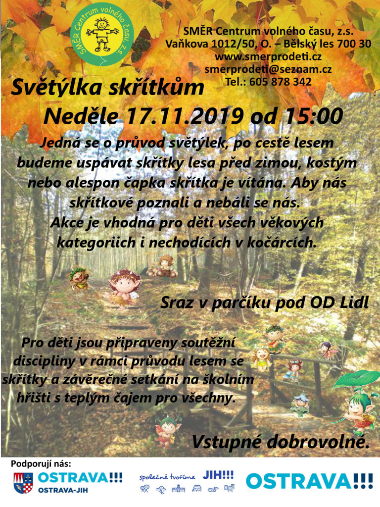 světýlka skřítkum 2019